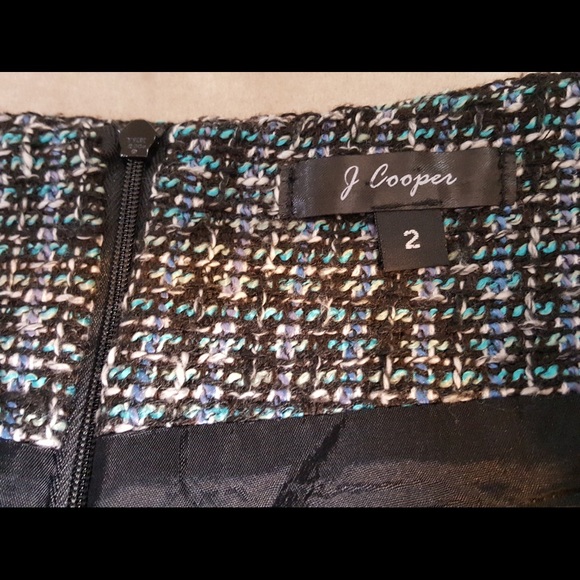 J.Cooper Women’s Mini Skirt Tweed Size 2 - Picture 5 of 8
